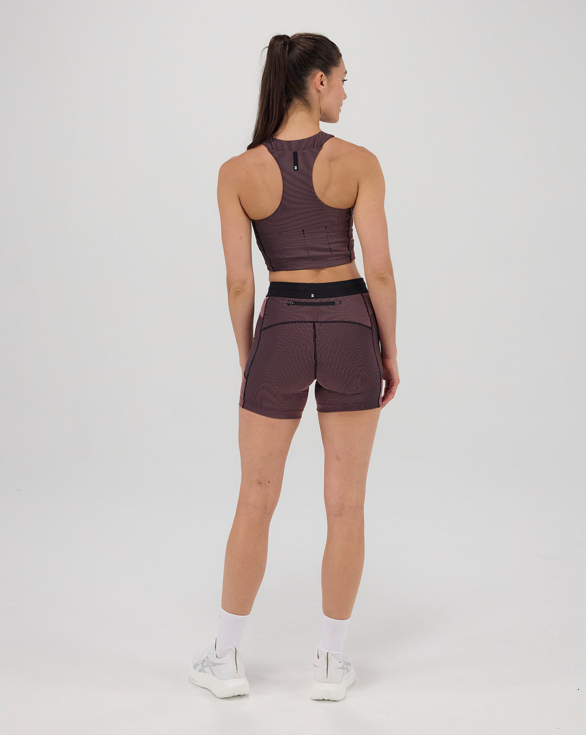 Bandit Striped Cadence™ 5" Compression - Black with Fig - Frontrunner Colombo